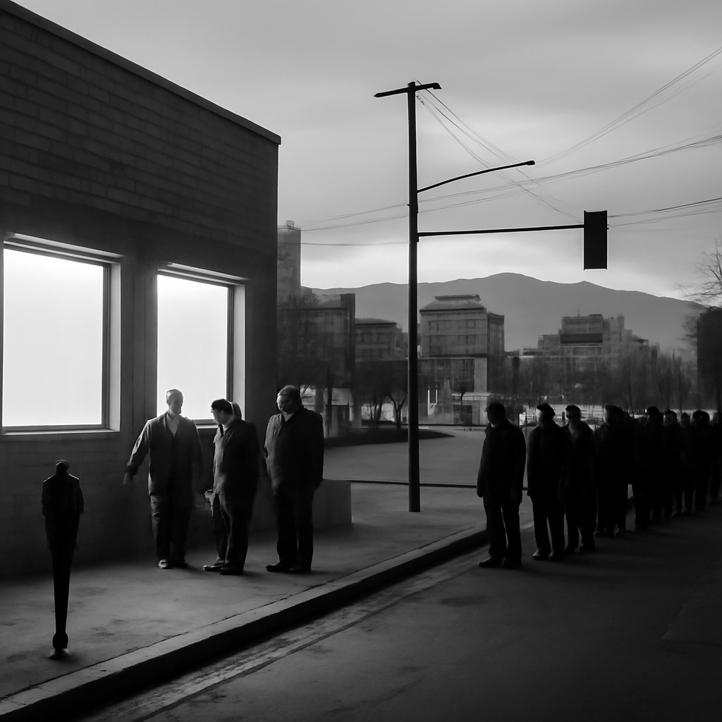 News photograph: 48th Avenue Depot Gets Two Early Freight Windows Back