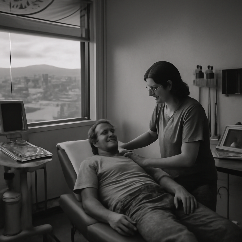 News photograph: Tendon Clinic Brings Two More Evening Blocks to Overhead Workers