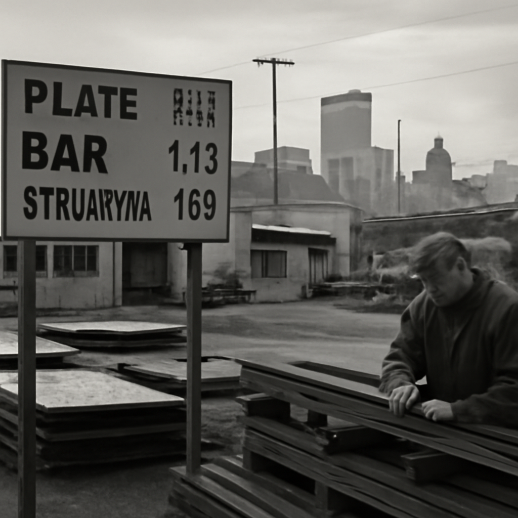 News photograph: Four Rail Yards Put Reserved Steel Within Reach of Small Shops