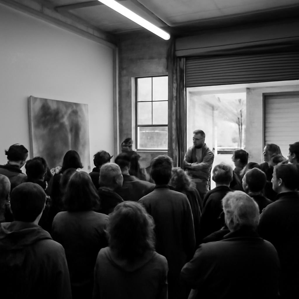 News photograph: Artists Can Challenge Disputed Studio-Visit Records