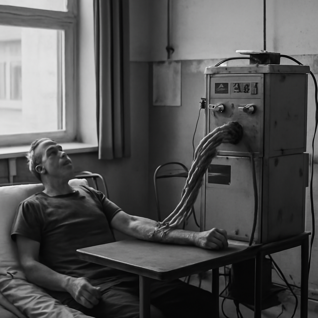 News photograph: WHO permits living nerve bridge for cross-border treatment