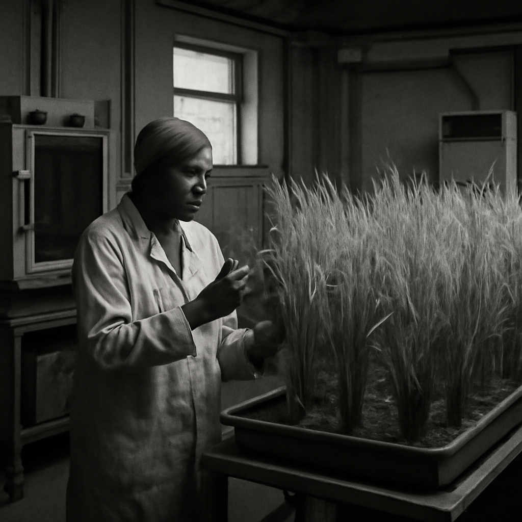 News photograph: Salt-Tolerant Rice Lines Open to Coastal Breeders