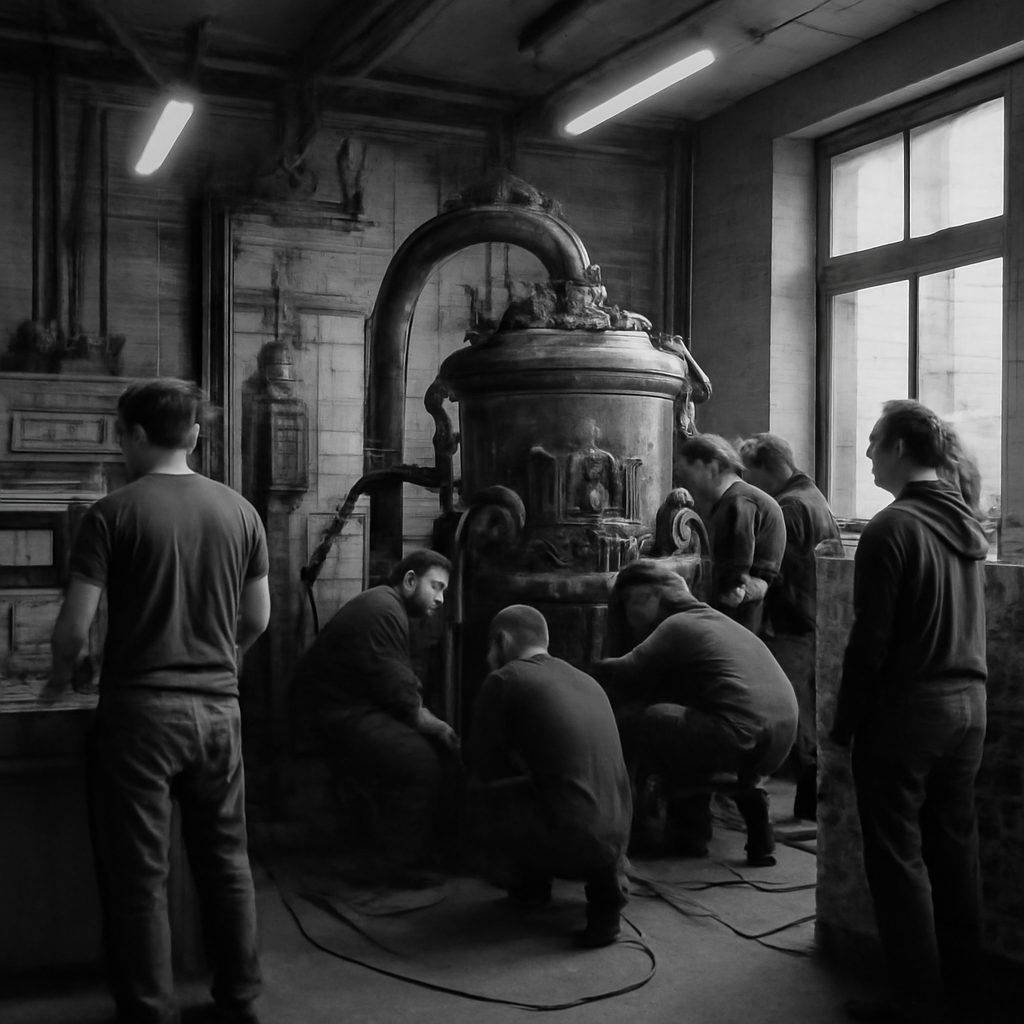 News photograph: Pelagia changes its Enceladus crew before the exposure limit