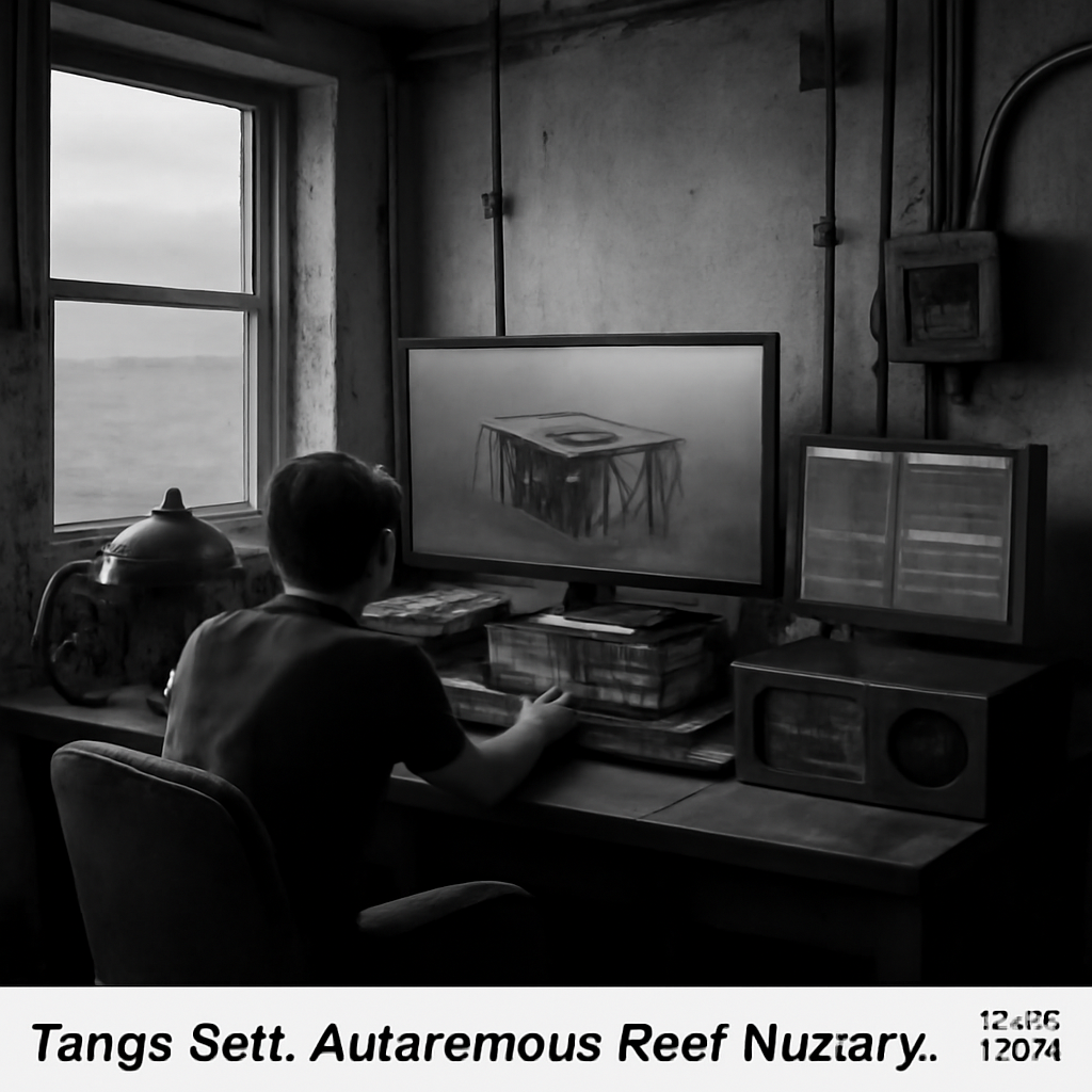 News photograph: Tonga Sets Autonomous Reef Nursery Across the Hunga Shelf