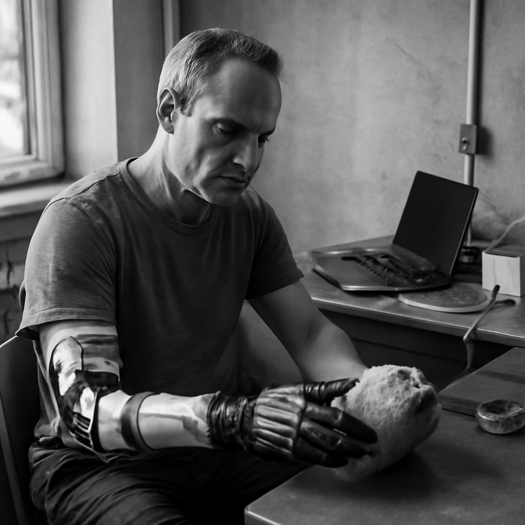 News photograph: Implants Bring Reliable Fine Touch Back in Caspian Trial