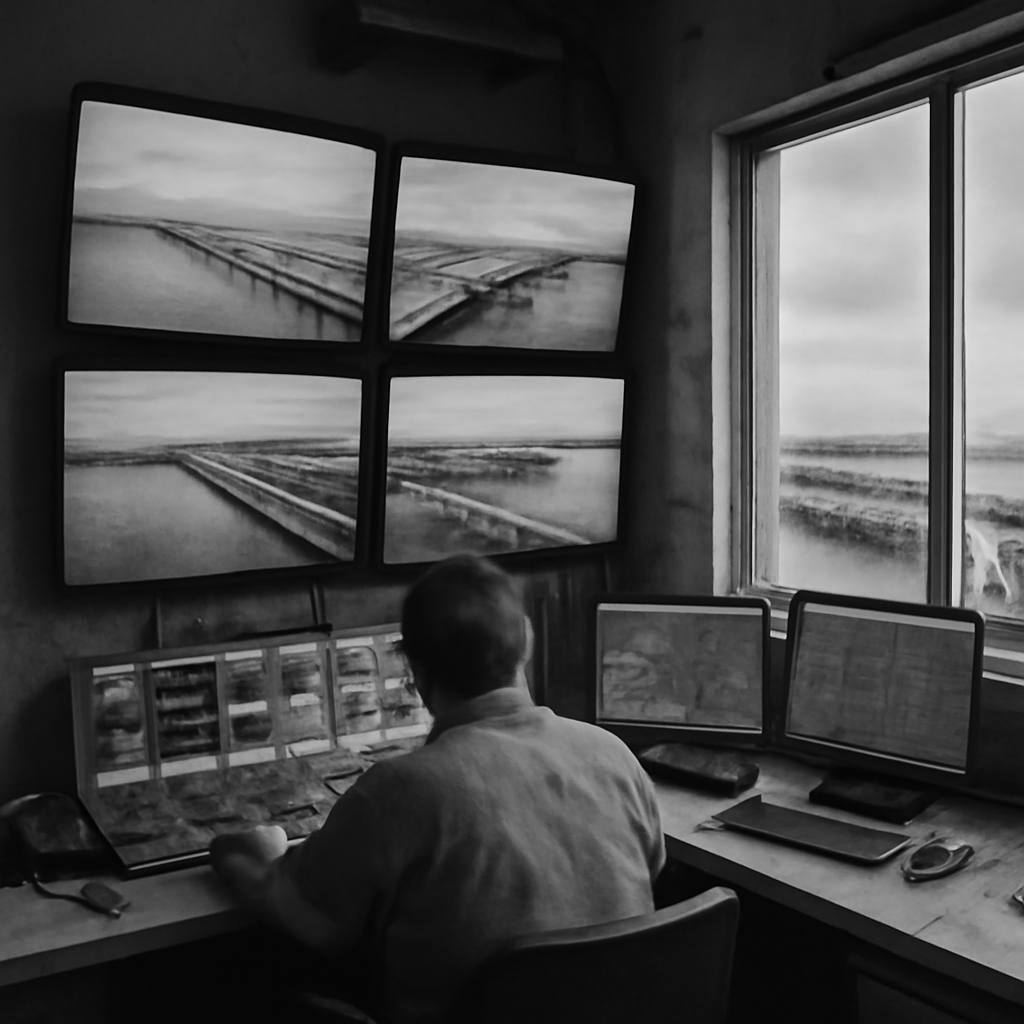 News photograph: Jakarta Puts Its Rebuilt Northern Coast on a Tidal Transit Network