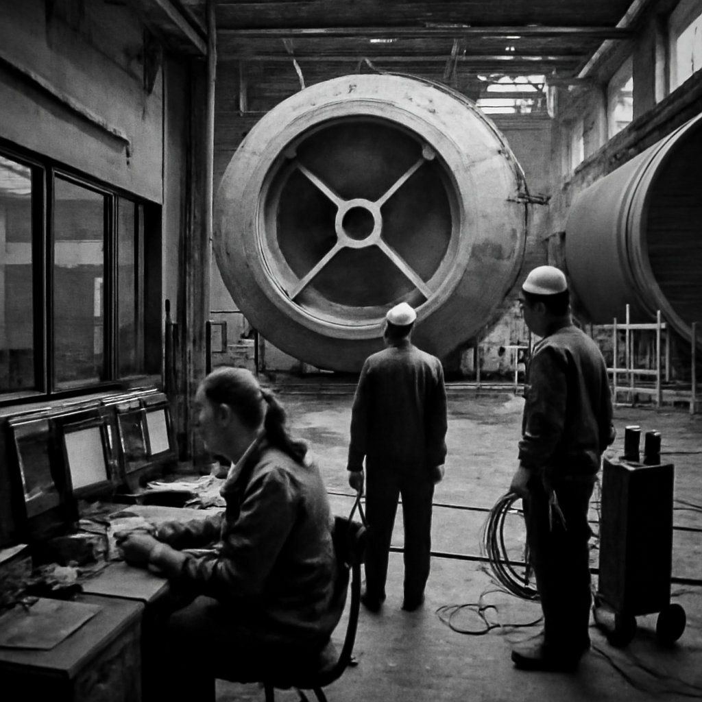 News photograph: Pacific Orbital Yard Finishes Shell for Its First Crewed Spin Habitat