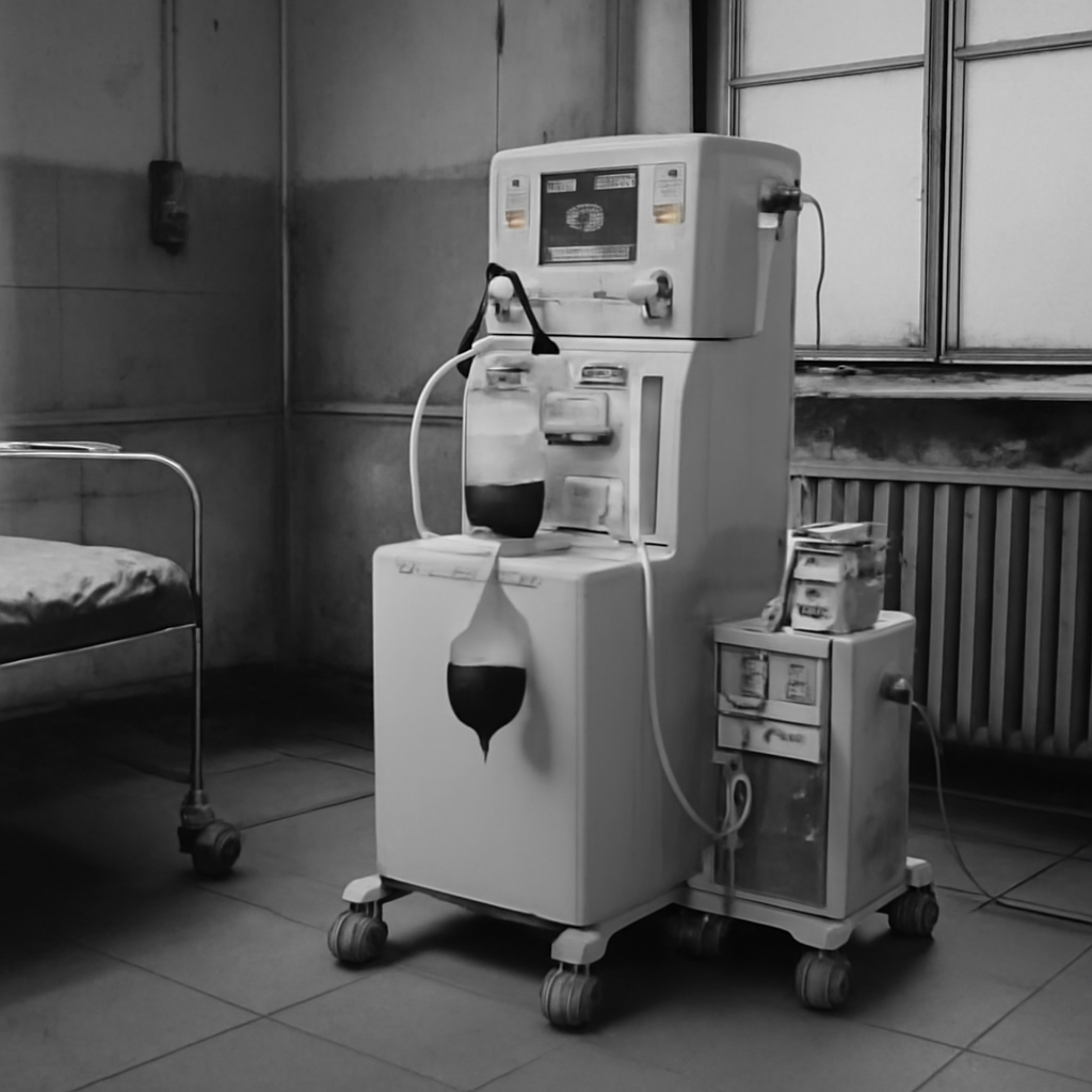 News photograph: Blood Production Units Begin Work at Twelve Pan-African Hospitals