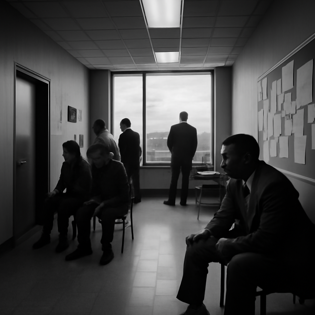 News photograph: The Ward Inquiry Stopped Being Containable
