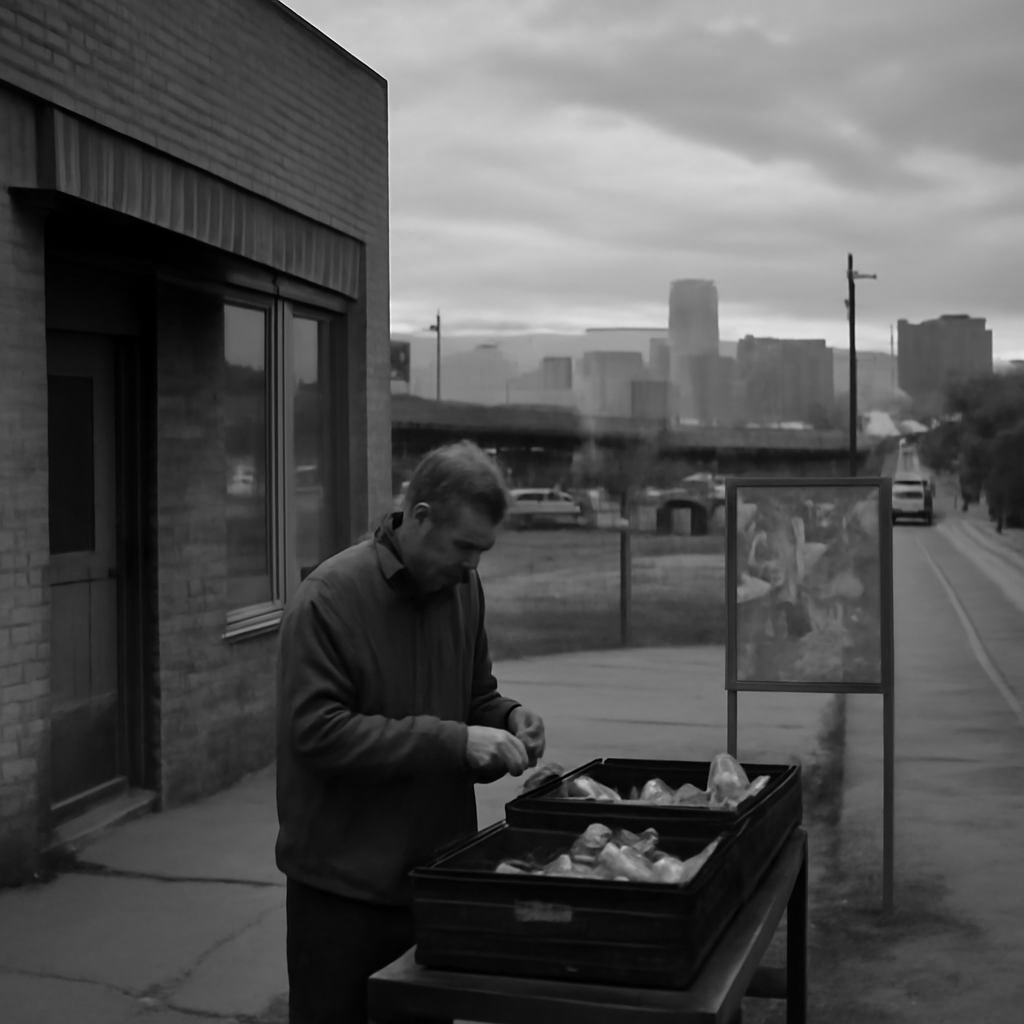 News photograph: The Rail District Held Its Ground, for Three Years