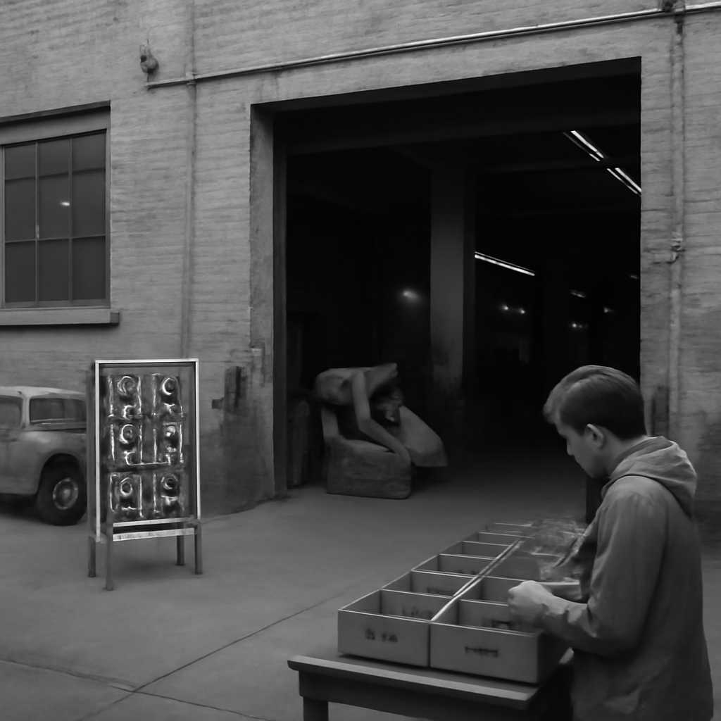 News photograph: The Warehouse Kept Its Room, Not Its Security