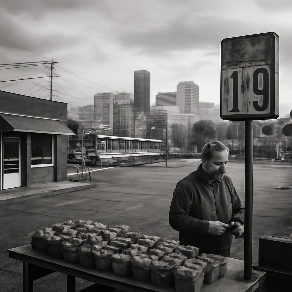 News photograph: The Rail District Was Offered Five Years Together