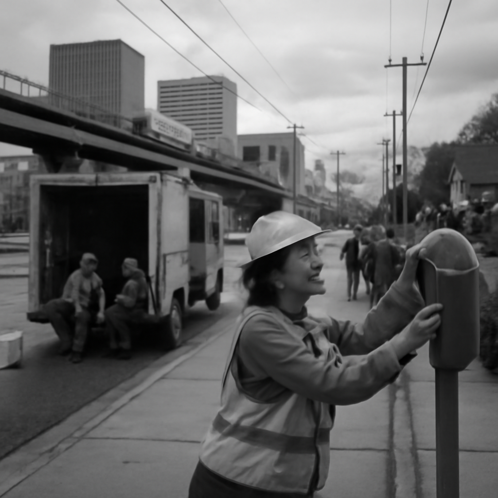 News photograph: The city built a route to care before Hollis admitted she needed it